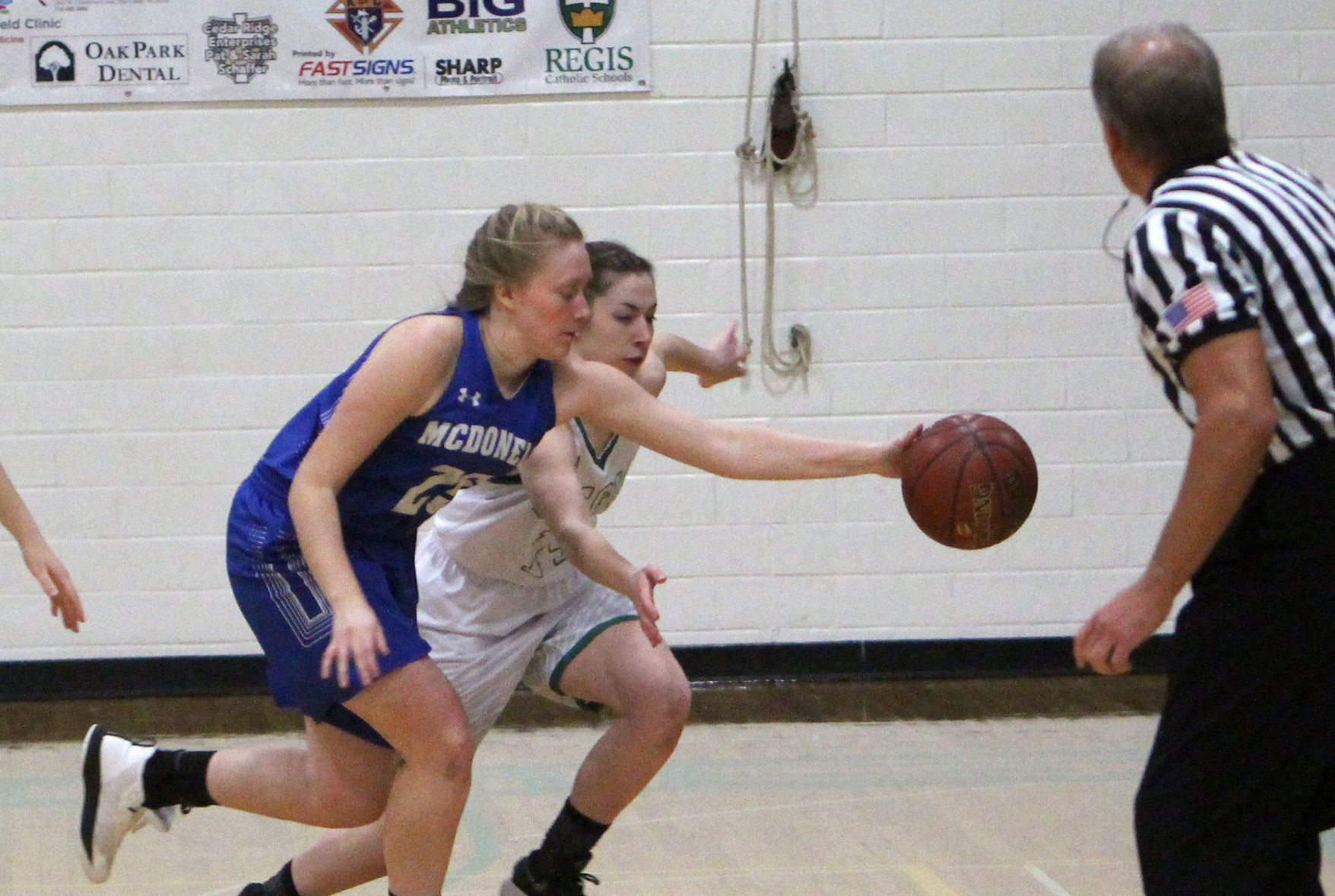 McDonell at Eau Claire Regis girls basketball 12-21-18